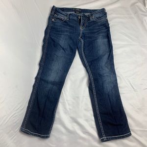 Silver Women Frances Capri Jeans